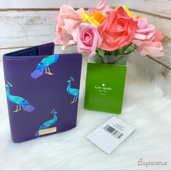 Kate spade shore street peacock party passport - Picture 2 of 5